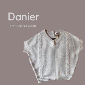 New Danier Short Sleeve Sweater